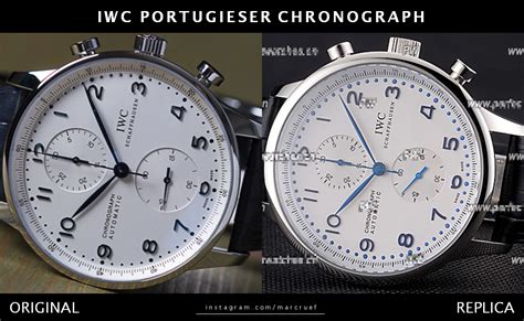 fake iwc portugeiser blue|authenticity check for iwc.